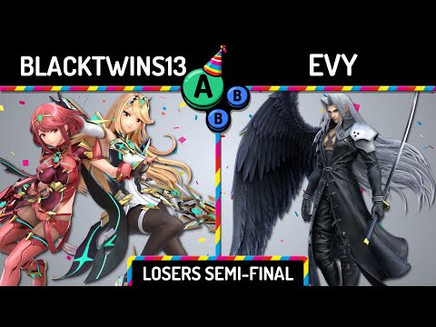 Blacktwins13 vs Evy - Ultimate Singles Losers Semi Finals - HABBY Belated