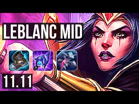 LEBLANC vs LUX (MID) | 70% winrate, 7/2/10, Dominating | BR Diamond | v11.11