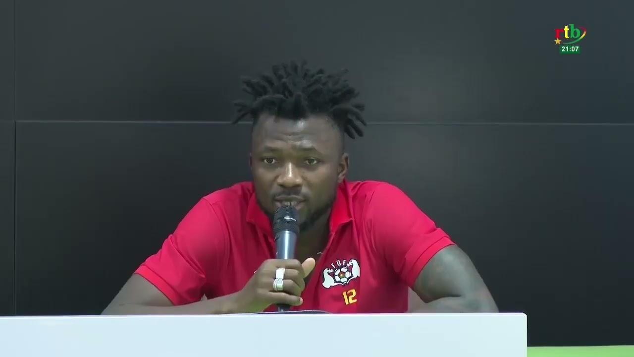 Réactions du sélectionneur et des joueurs après le match aller Burkina Faso vs Guinée-Bissau