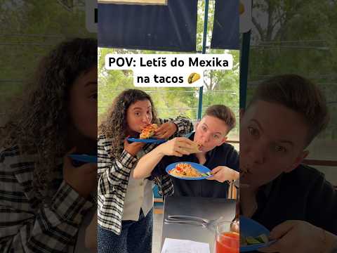 Máte rádi tacos? 🌮😍 #protebe #comedy #cz #funny #humor #czech #tacos #rexandkate