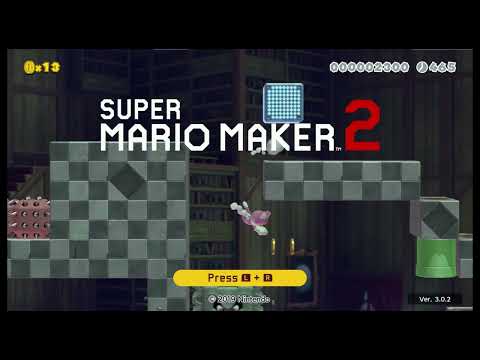 Super Mario Maker 2 - Title Screen "SM3DW - Ghost House" with 436s