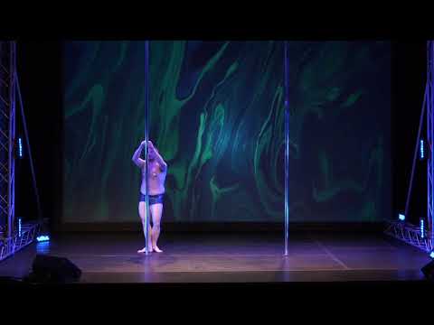 3rd Place, Pole Sport, Intermediate, 2022 LOLPoleFest - Alex Block