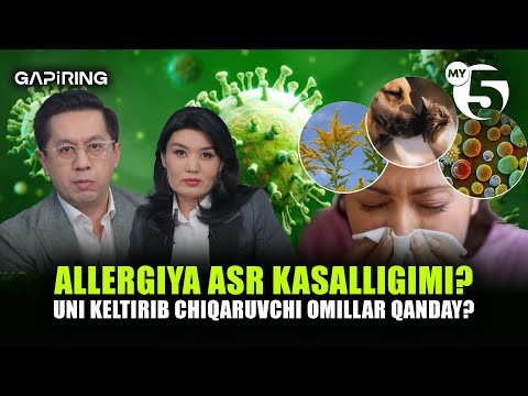 Allergiya asr kasalligimi? Uni keltirib chiqaruvchi omillar qanday? | "GAPIRING" TOK-SHOUSI