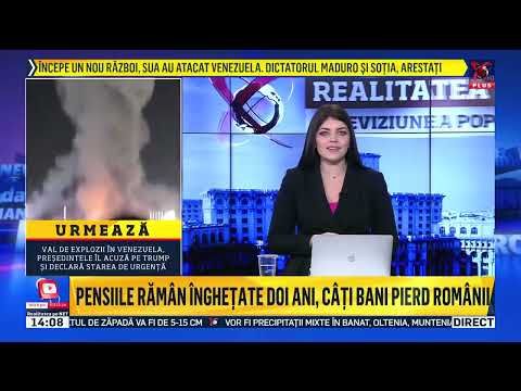 Realitatea Plus news today January 3, 2026 2 p.m.