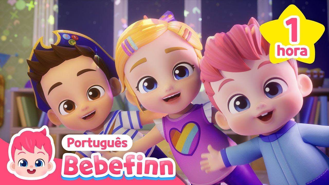 Pessoal! É Hora de Dança❤️ | Desenho Animado | + Completo | Bebefinn em Português - Canções Infantis
