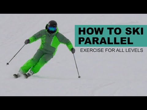how to ski parallel basic to advanced exercise to improve your skiing
