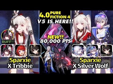 NEW UPDATE! E0S1 Sparxie x Tribbie and E0S1 Sparxie x Silver Wolf Showcase | NEW Pure Fiction - HSR