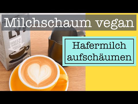 Hafermilch aufschäumen - perfekter veganer Milchschaum mit deiner Siebträgermaschine | Oatly