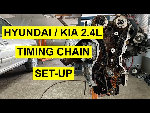 Timing Chain Installation On Hyundai / Kia 2.4l 2007 & Up