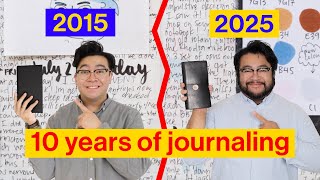 Recreating My 2015 Journal in 2025 📓 Ten Years of Journaling