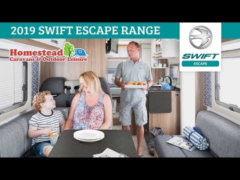 2019 Swift Escape Range - Homestead Caravans