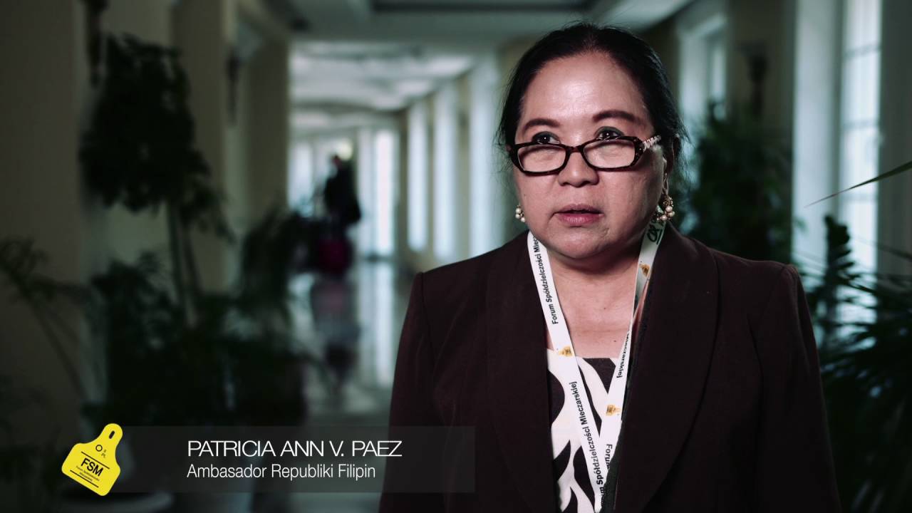 PATRICIA ANN V. PAEZ, AMBASADOR REPUBLIKI FILIPIN