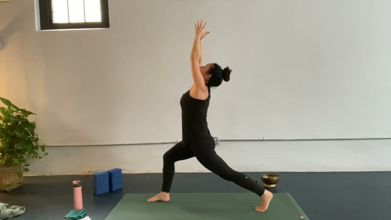 Week 2, Video 2: Crescent Lunge & Warrior 2