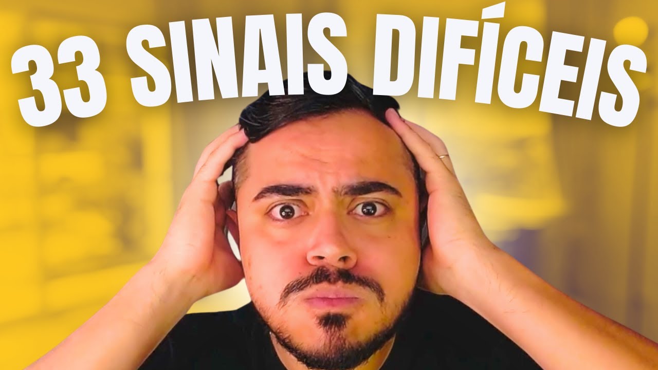 33 SINAIS MAIS DIFÍCEIS DA LIBRAS (Língua Brasileira de Sinais)