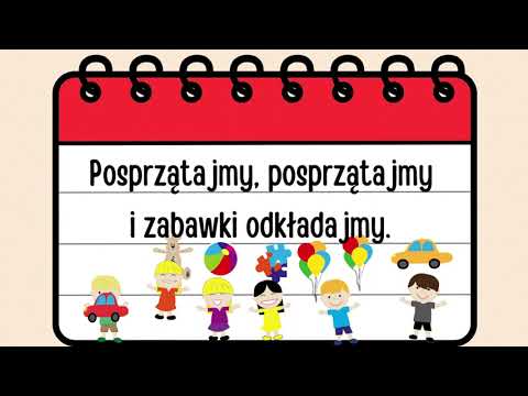 Rytmisiowe Piosenki | 🧹🧸SPRZĄTAMY🧸 🧹| Piosenka do sprzątania