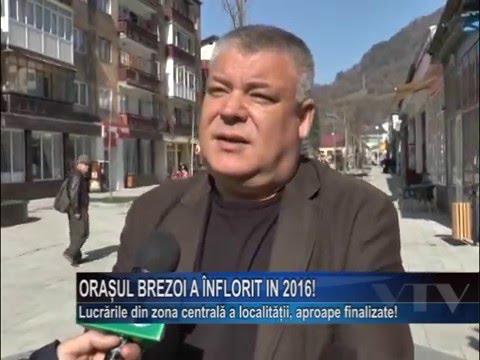 Orasul Brezoi a inflorit  in 2016!