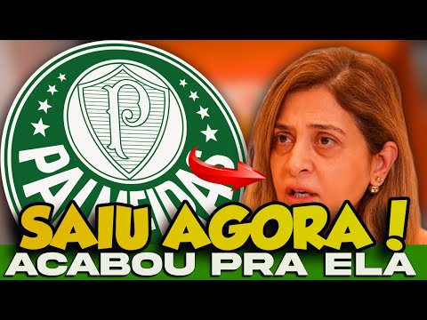 PLANTO URGENTE! TORCIDA SE REVOLTOU COM ELA! LTIMAS NOTCIAS DO PALMEIRAS