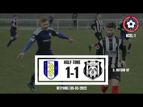 Retford FC vs Brigg Town FC 5/3/22 #briggtown #ncel #retford #lincolnshire #zebras #utz #veo