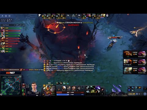 low HP bzm procing a lucky shot to get the Rampage