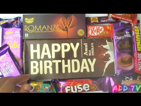 New Lot's Of Chocolate | Amul Milk Chocolate | Lot's Of candies opening ASMR