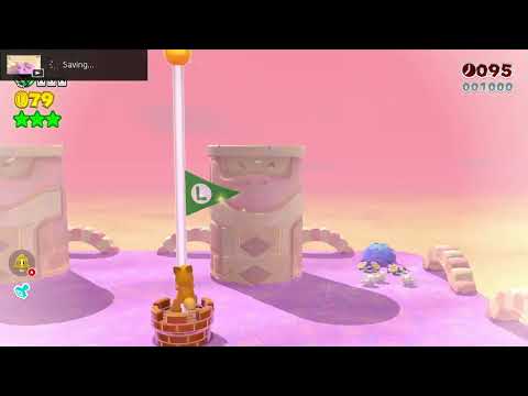 Super Mario 3D World (Switch) 3-4 Speedrun - Time: 5 (TWR)