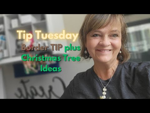 Tip Tuesday: Christmas Tree Scrapbook Ideas 🎅 | Festive Border Designs & Holiday Page Inspiration