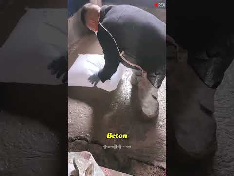 "This concrete flows like chocolate – and becomes a perfect floor."