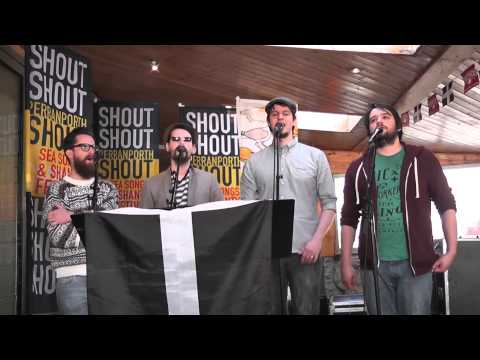 The Longest Johns, Grey Funnel Line, Perranporth Shout 2015