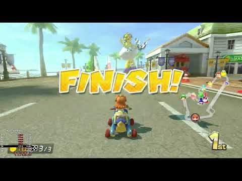 Mario Kart 8 Deluxe 200cc 48 Tracks Items (1:30:00)