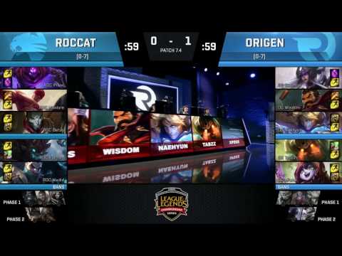 ROC vs OG || Highlights Game 2 || EU LCS Spring 2017 W7D1 || 10/03/17