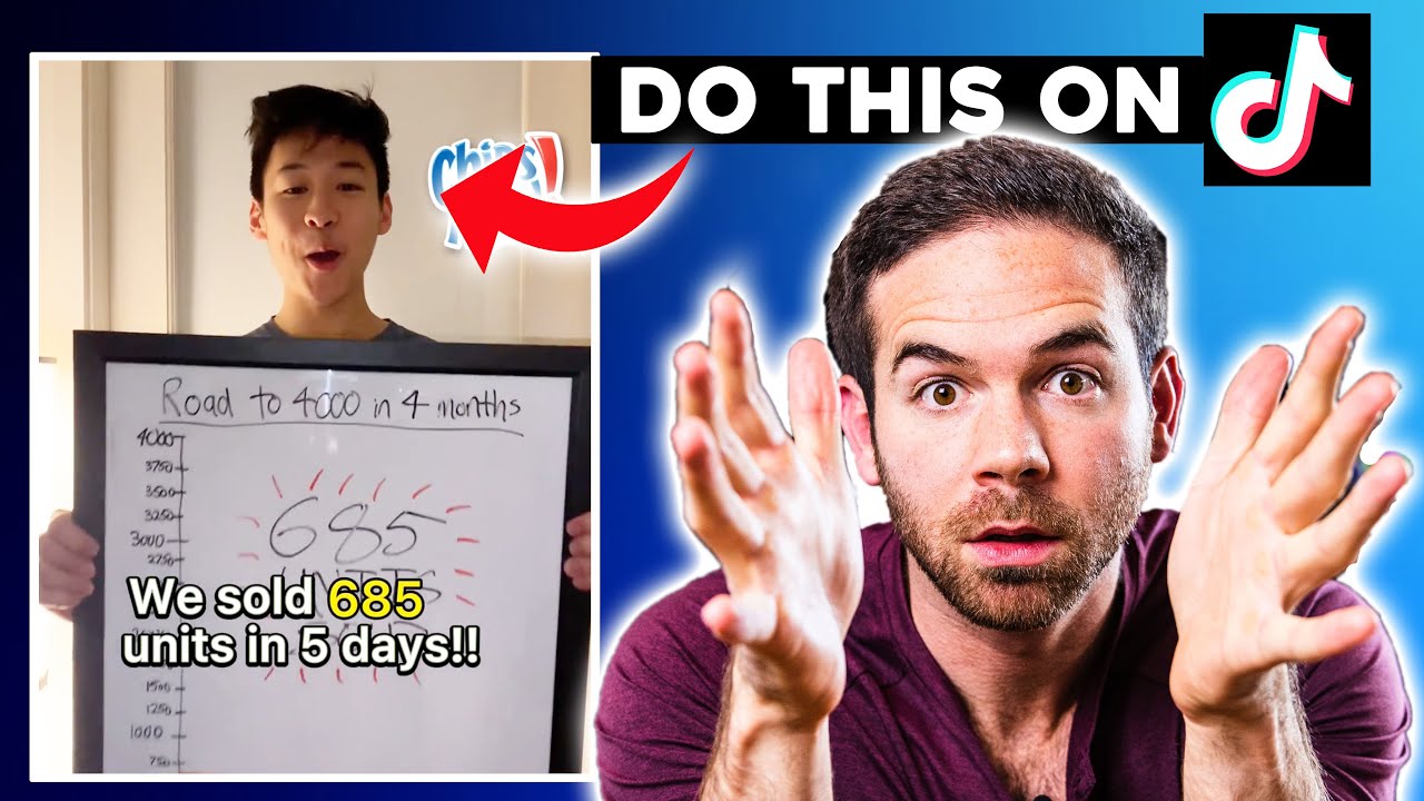 How this 22 Year Old Sold $30K in PREORDERS Using Tik Tok...