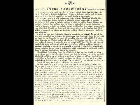 Karel Kryl - Tři přání Vincence Podbrady (vánoční pohádka) + Vánoční (1992)