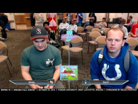 BOPME 15 - Dart! (Marth) vs. Wndy (Fox) - SSBM - Singles RR Pools