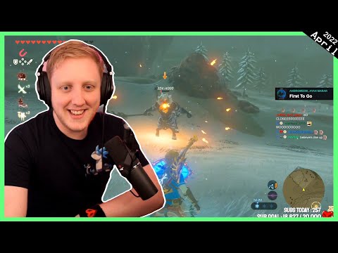 Chill Zelda strum :) (Stream #9 - First Playthrough) - Philza VOD - Streamed on April 6 2022