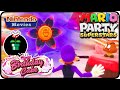 Mario Party Superstars - Peach's Birthday Cake (2 players, Luigi vs Peach vs Wario vs Waluigi)
