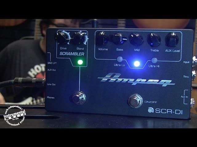 Ampeg SCR-DI Bass Di With Scrambler Overdrive купить с гарантией