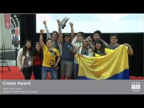 VEX Worlds 2016 - VEX U - Design - Create Award Winner - JaVEX Team (PUJ1)