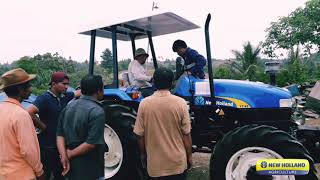 preview picture of video '#tractor #newholland AGRICULTURE TRACTOR NEW HOLLAND TT45 - ROTAVATOR RE165 - PT ALTRAK 1978'