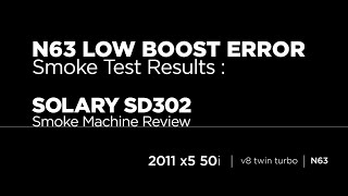 x5 50i 2011 N63 Smoke Test & SOLARY SD302 Review