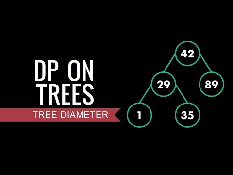 DP on Trees: Tree Diameter