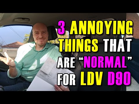Thumbnail for LDV D90 Owners Review after 5000 kms - Annoying things to know about! by Car