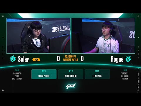 [2025 GSL S2] Ro.8 Group A Match3 Rogue vs Solar