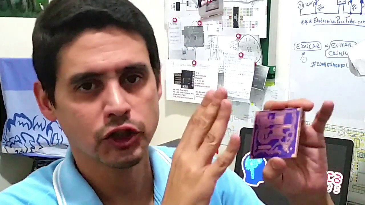 CONFECCIONANDO PLACAS DE CIRCUITO IMPRESSO (PCI) COM DRY FILM - MÉTODO FOTOGRÁFICO