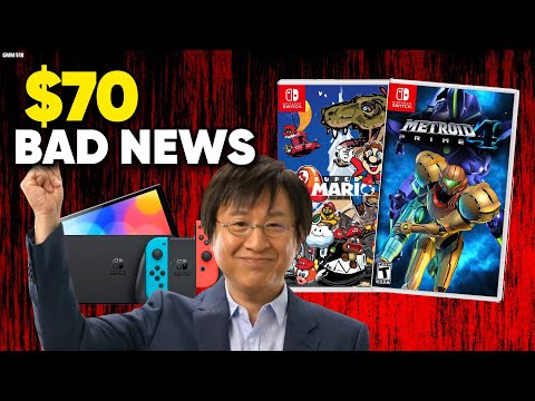 BAD NEWS for $70 Games on Nintendo Switch...