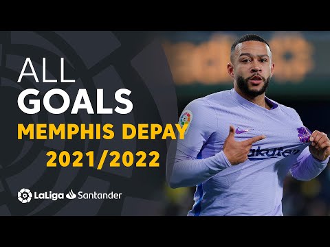 All goals Memphis Depay LaLiga Santander 2021/2022