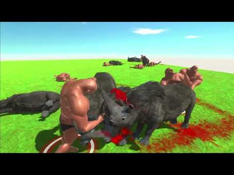Prehistoric Mammals VS Fantasy Beasts ALL UNITS Fight ARBS | Animal Revolt Battle Simulator
