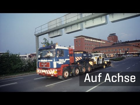 Umzug Flughafen München 1992 - Auf Achse