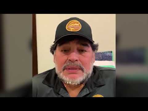 Maradona le dedicó un mensaje especial al hijo menor de Toresani