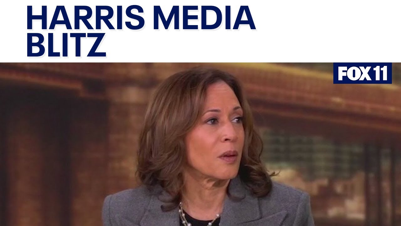 Harris giving more interviews as election nears