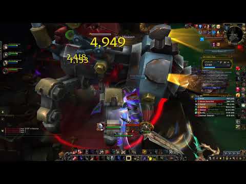 WoW Shadowlands 9.1.0 arms warrior pve De Other Side Mythic +14